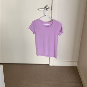 Purple Short Sleeve T Shirt